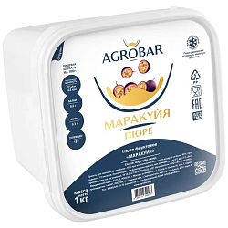 Пюре замороженное "AGROBAR" Маракуйя 1 кг
